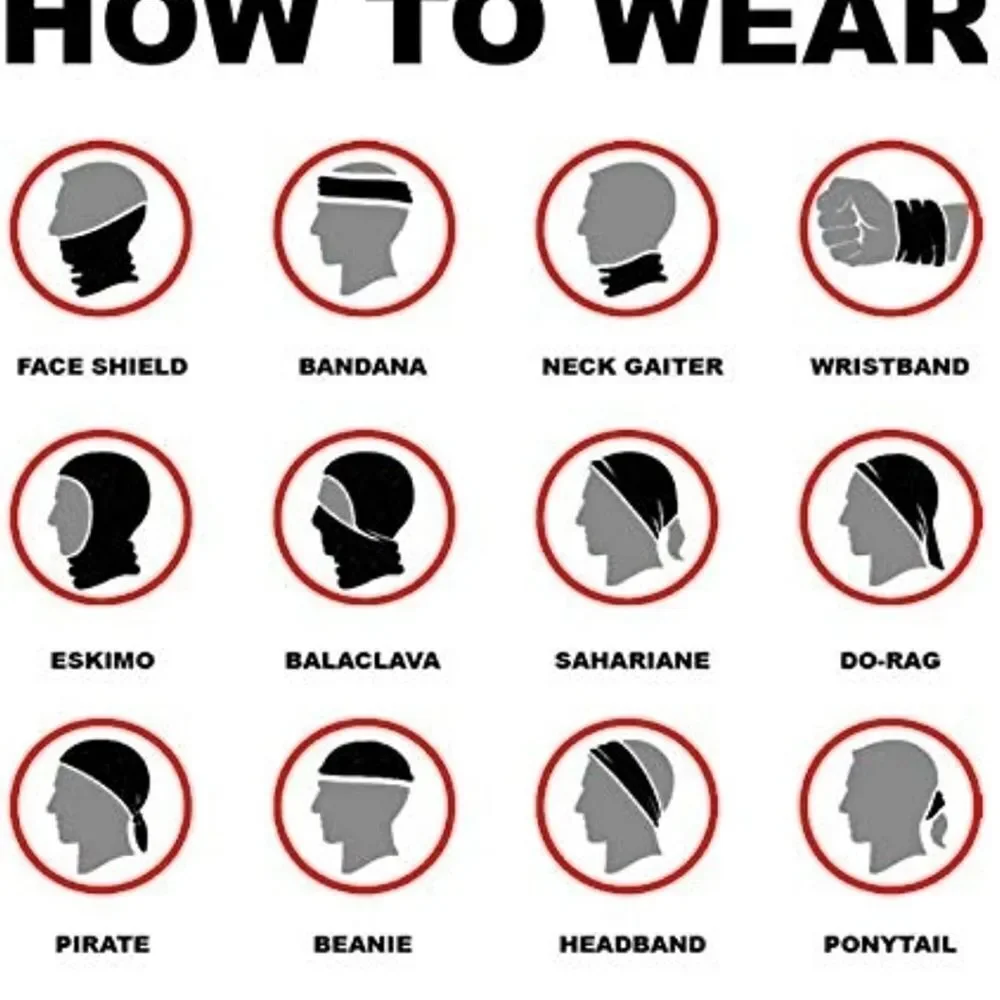 ABSTRACT Neck Gaiter Balaclava